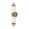 Strasbourg Clear Glass Vanity Light