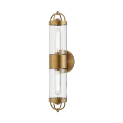Strasbourg Clear Glass Vanity Light