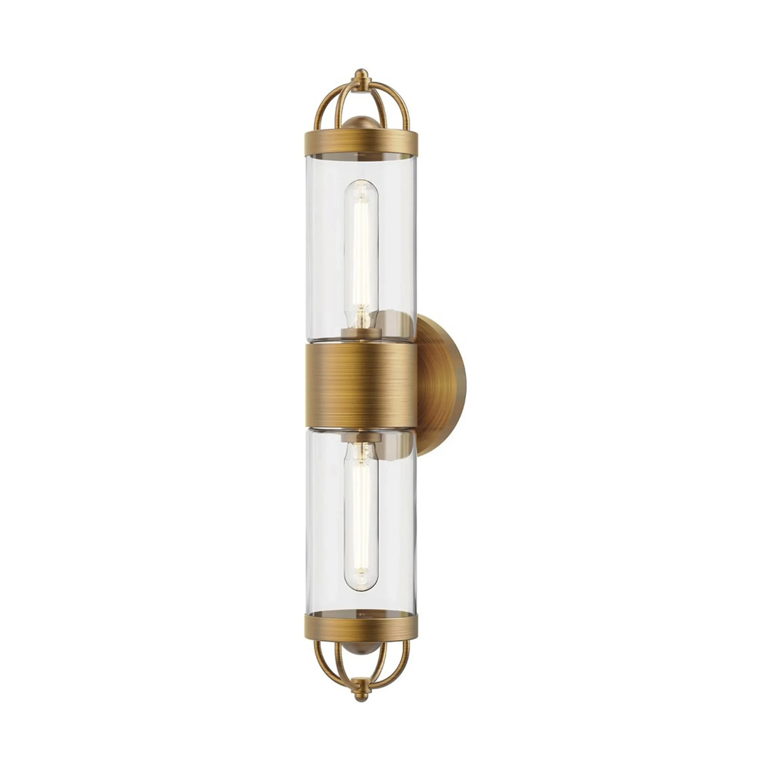 Strasbourg Clear Glass Vanity Light