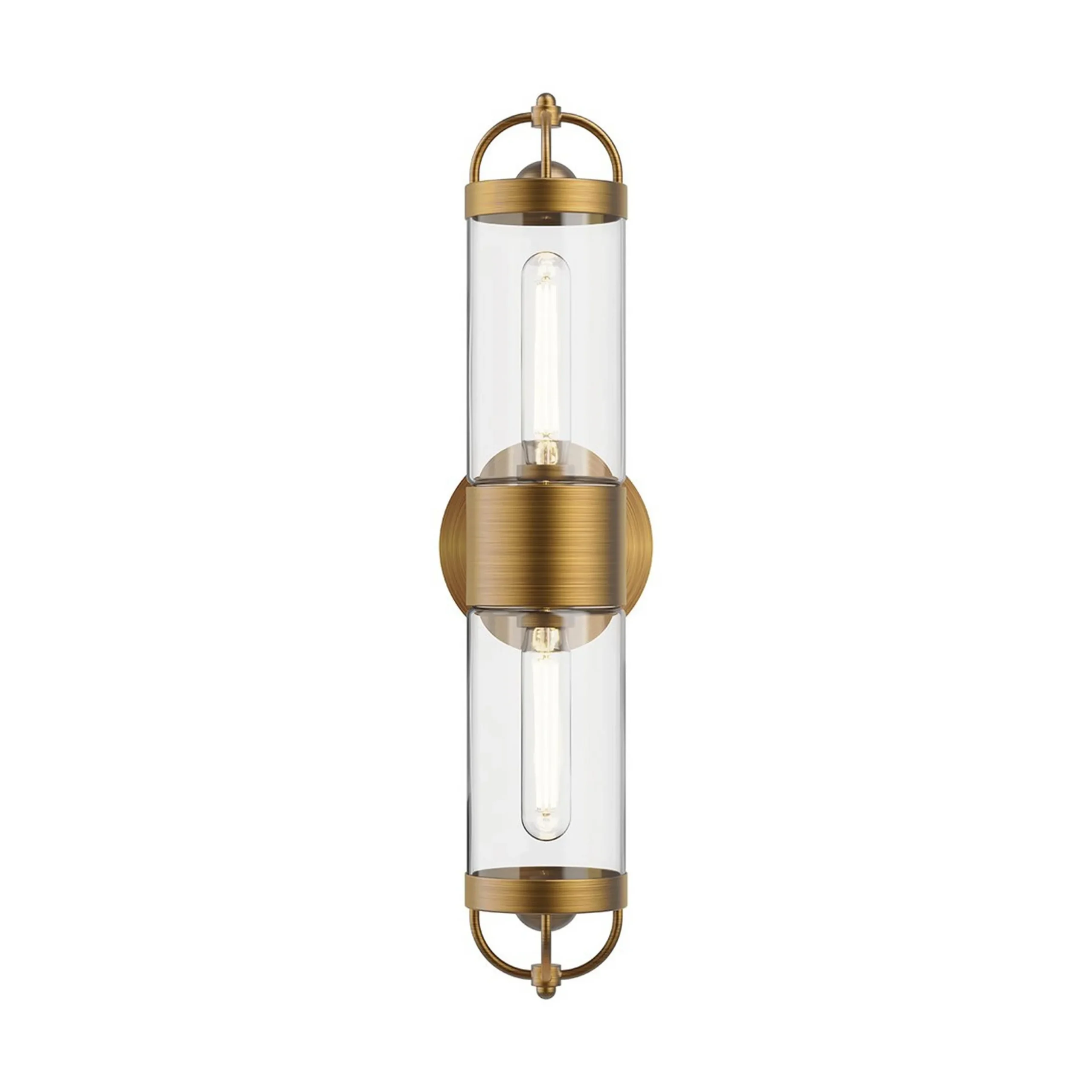 Strasbourg Clear Glass Vanity Light