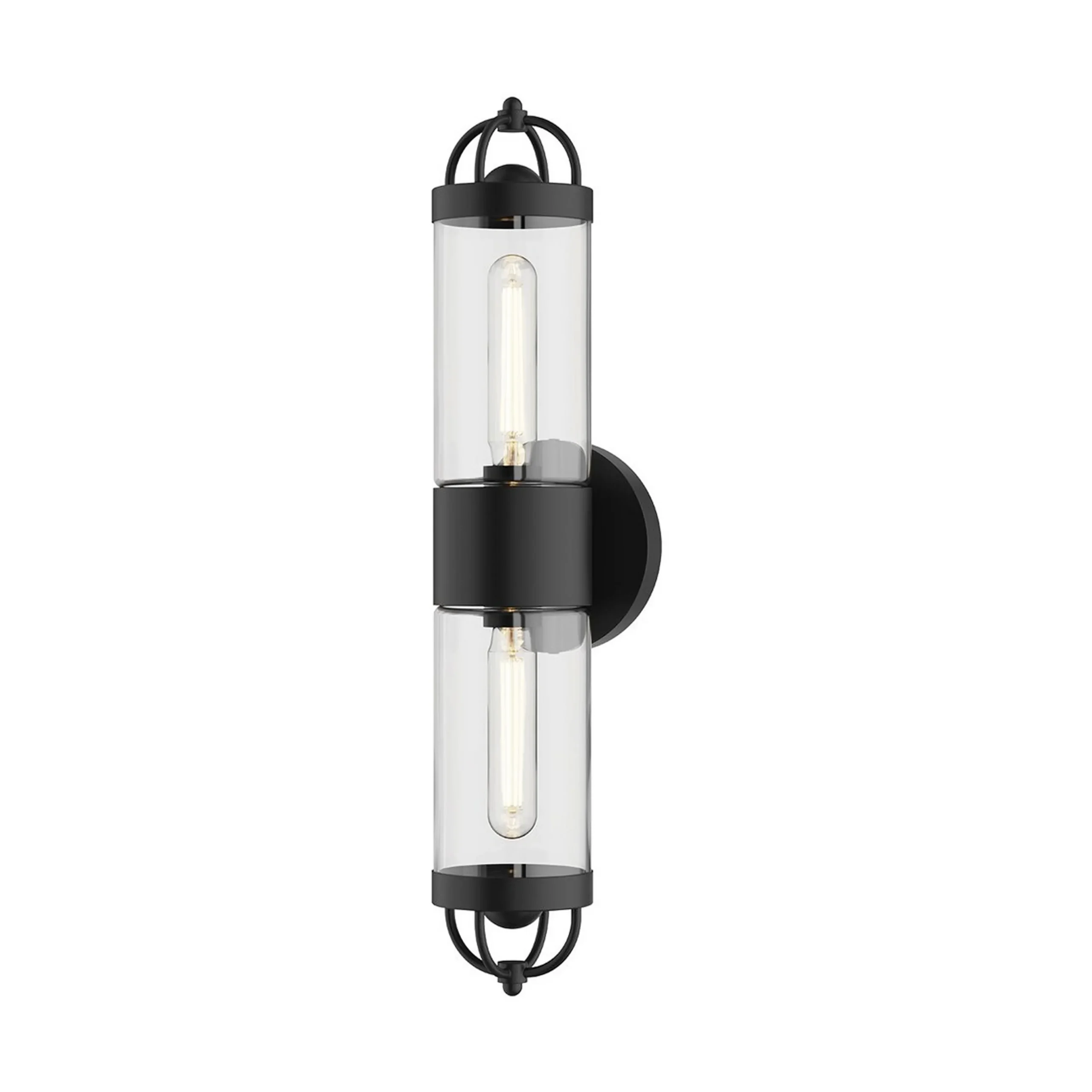 Strasbourg Clear Glass Vanity Light