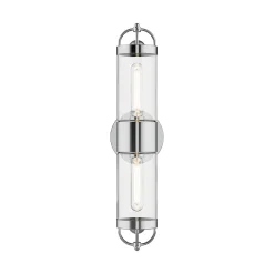 Strasbourg Clear Glass Vanity Light