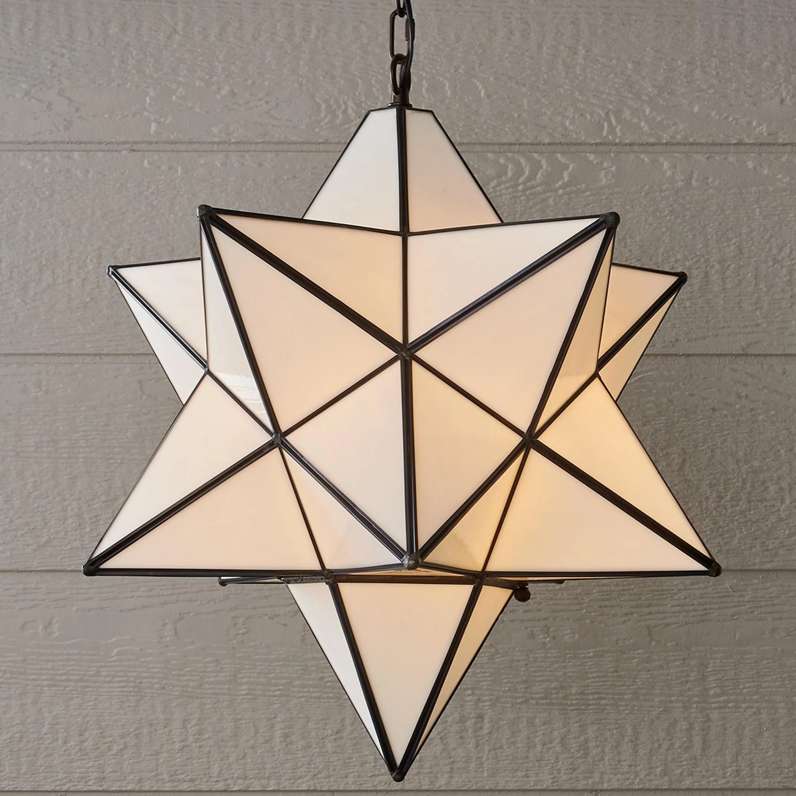 Superior Moravian Star Outdoor Pendant
