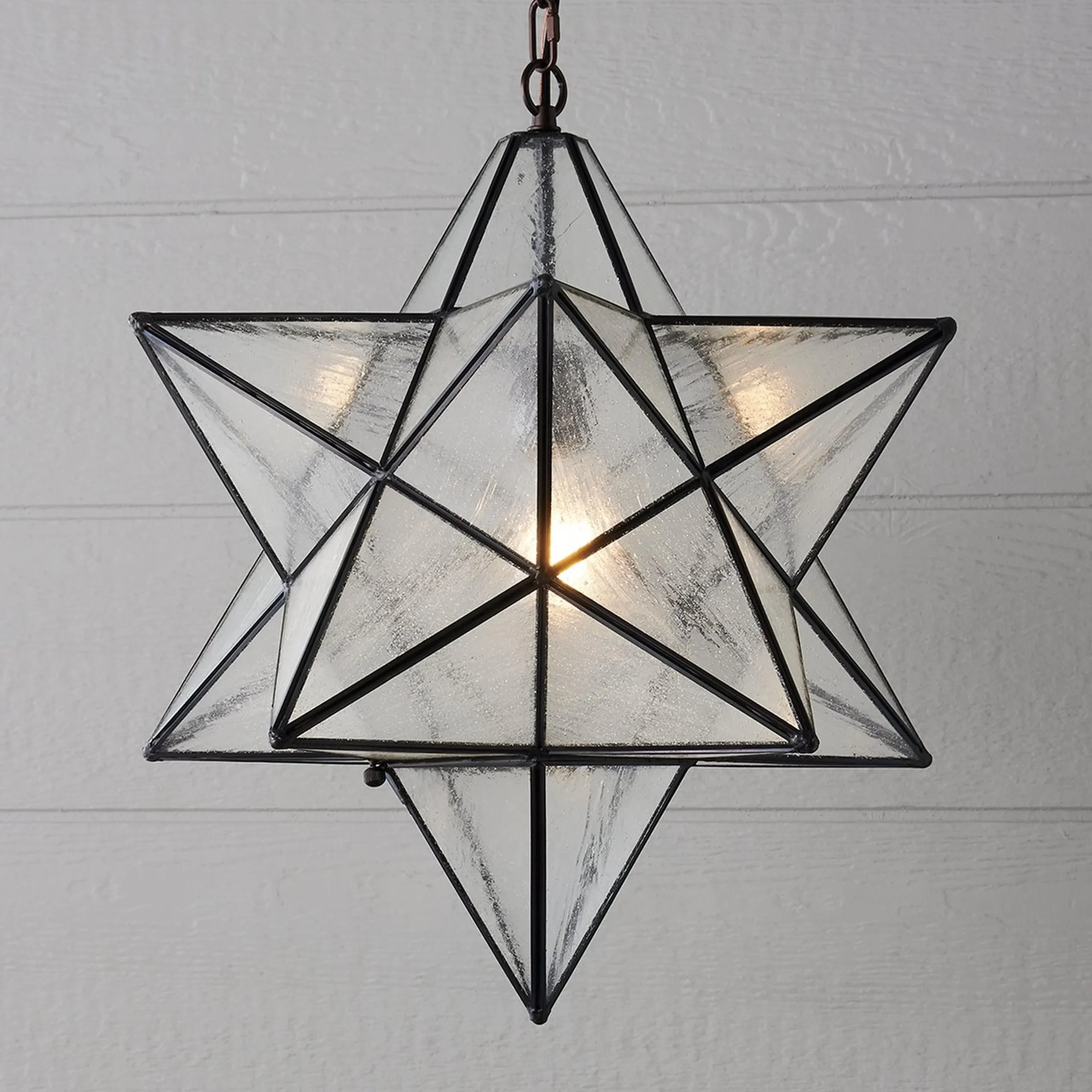 Superior Moravian Star Outdoor Pendant