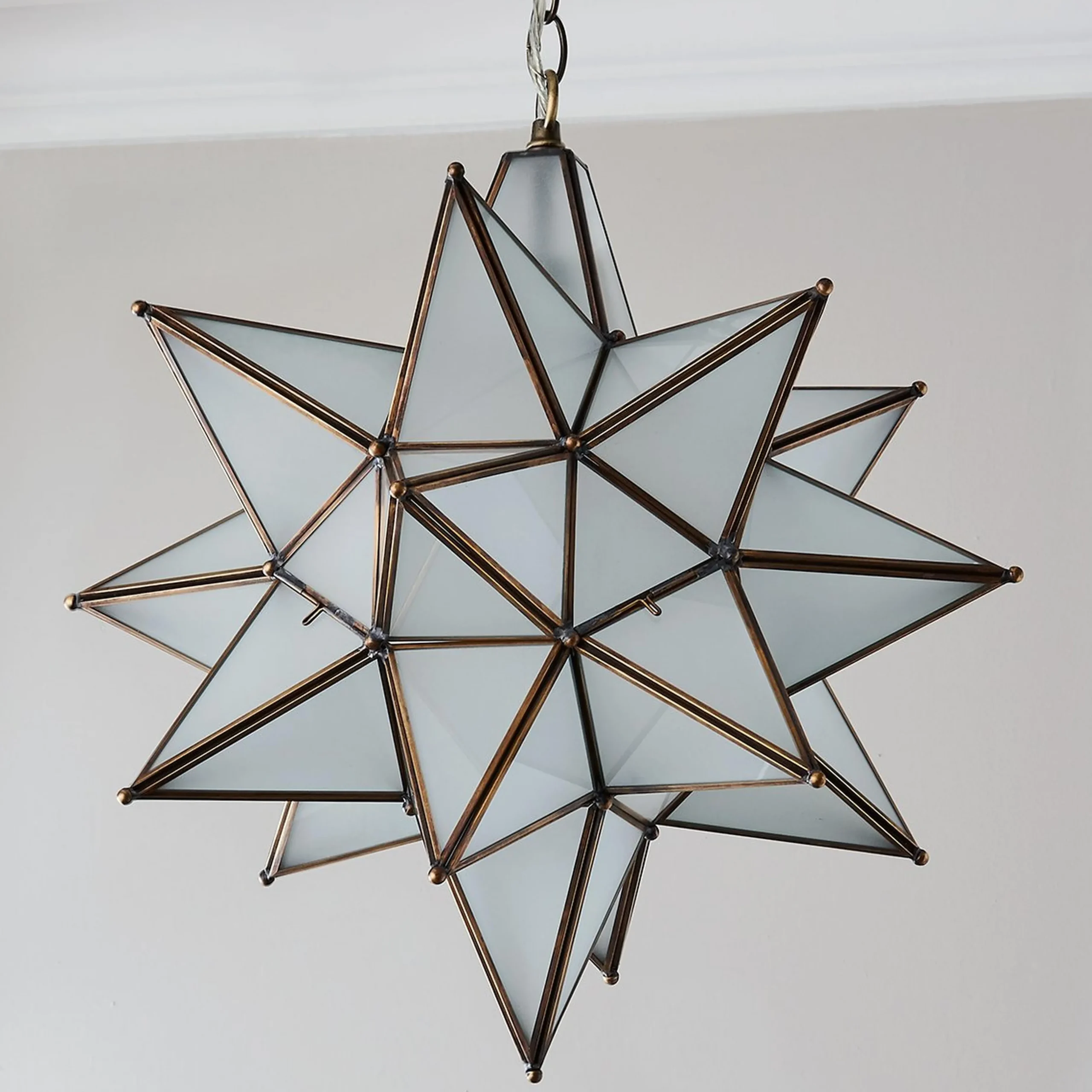 Superior Moravian Star Pendant