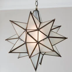 Superior Moravian Star Pendant