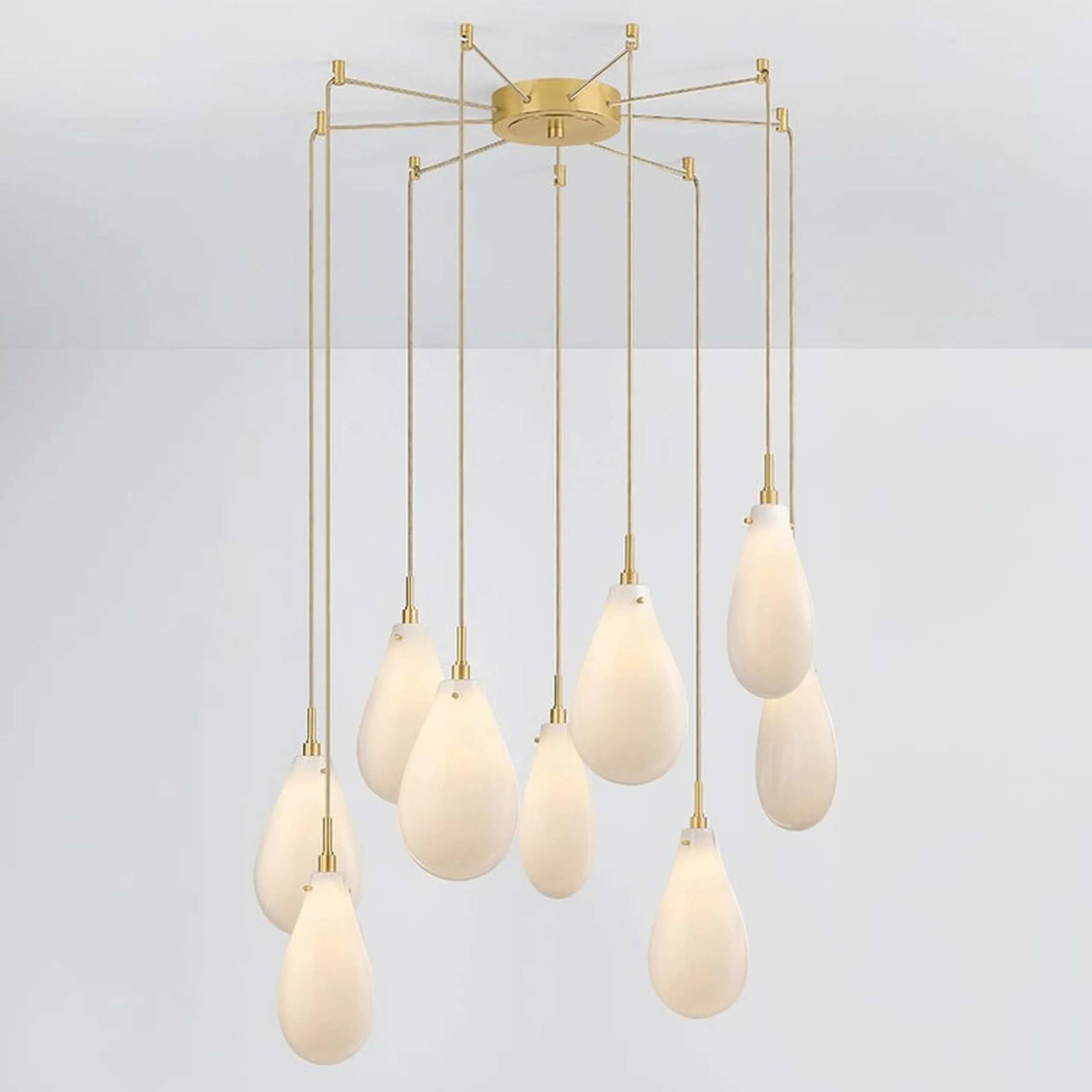 Sweetspire Chandelier - 9 Light