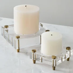 Sylvia Candle Holders - Set of 2