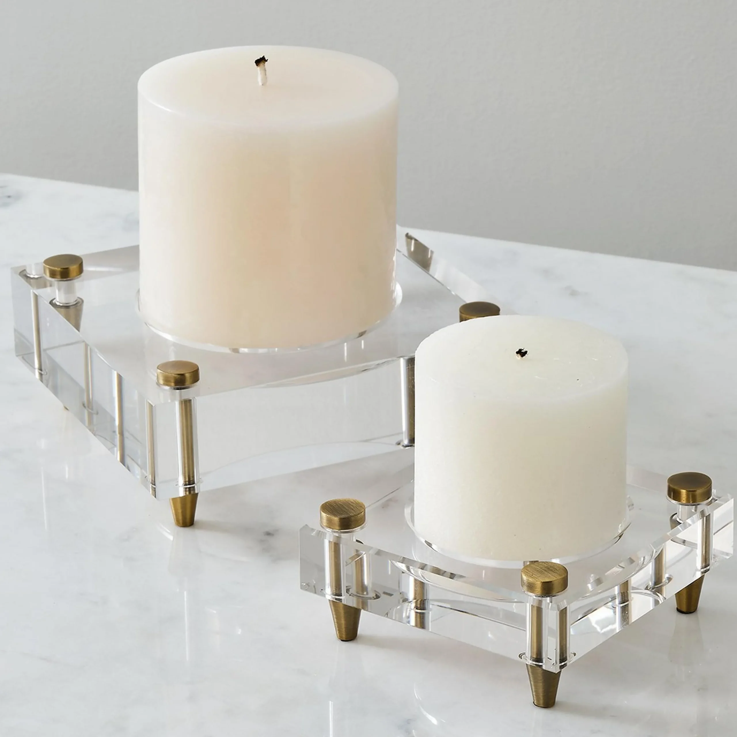 Sylvia Candle Holders - Set of 2