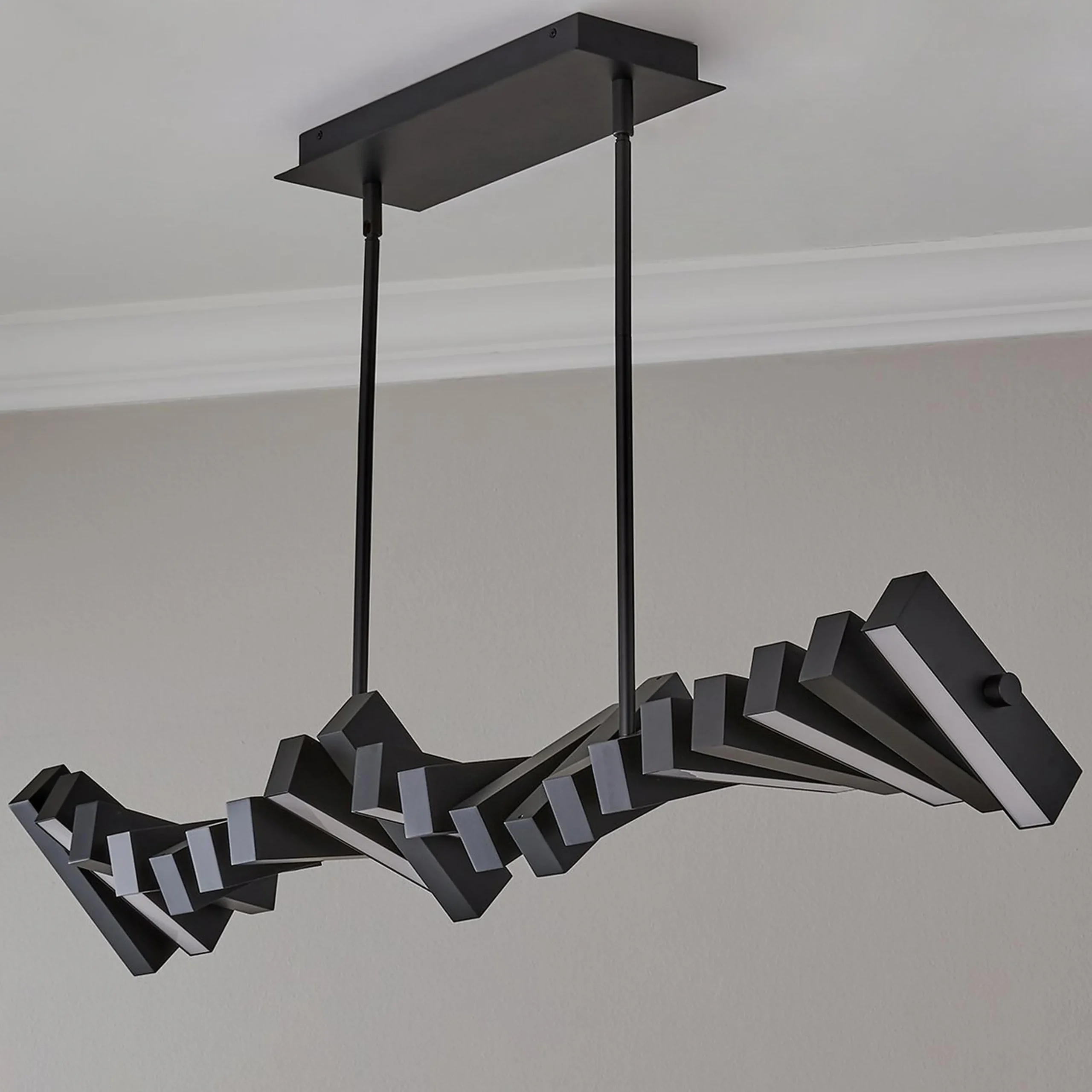 Syncopated LED Island Chandelier