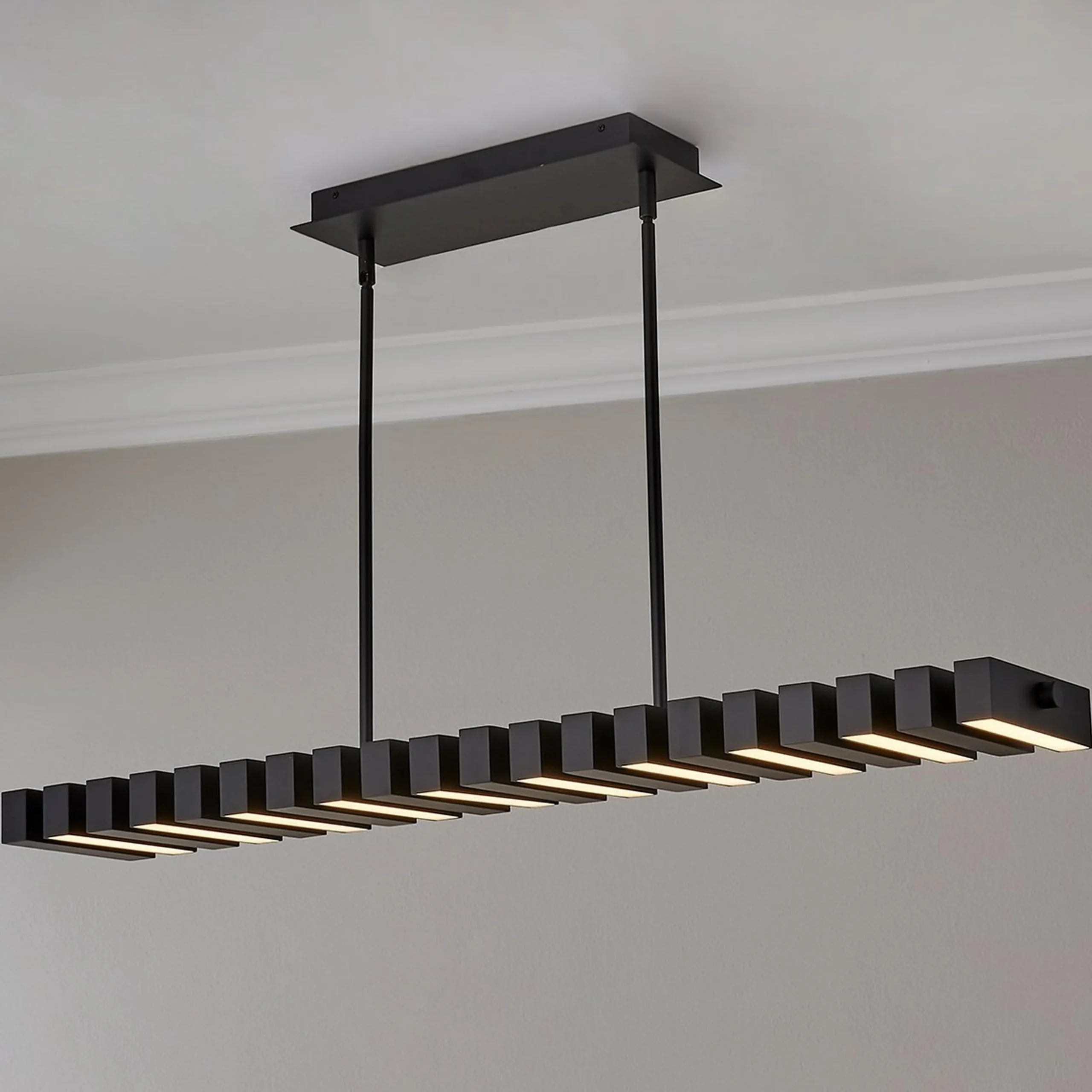 Syncopated LED Island Chandelier