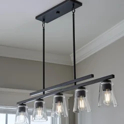 T Bar Taper Island Chandelier