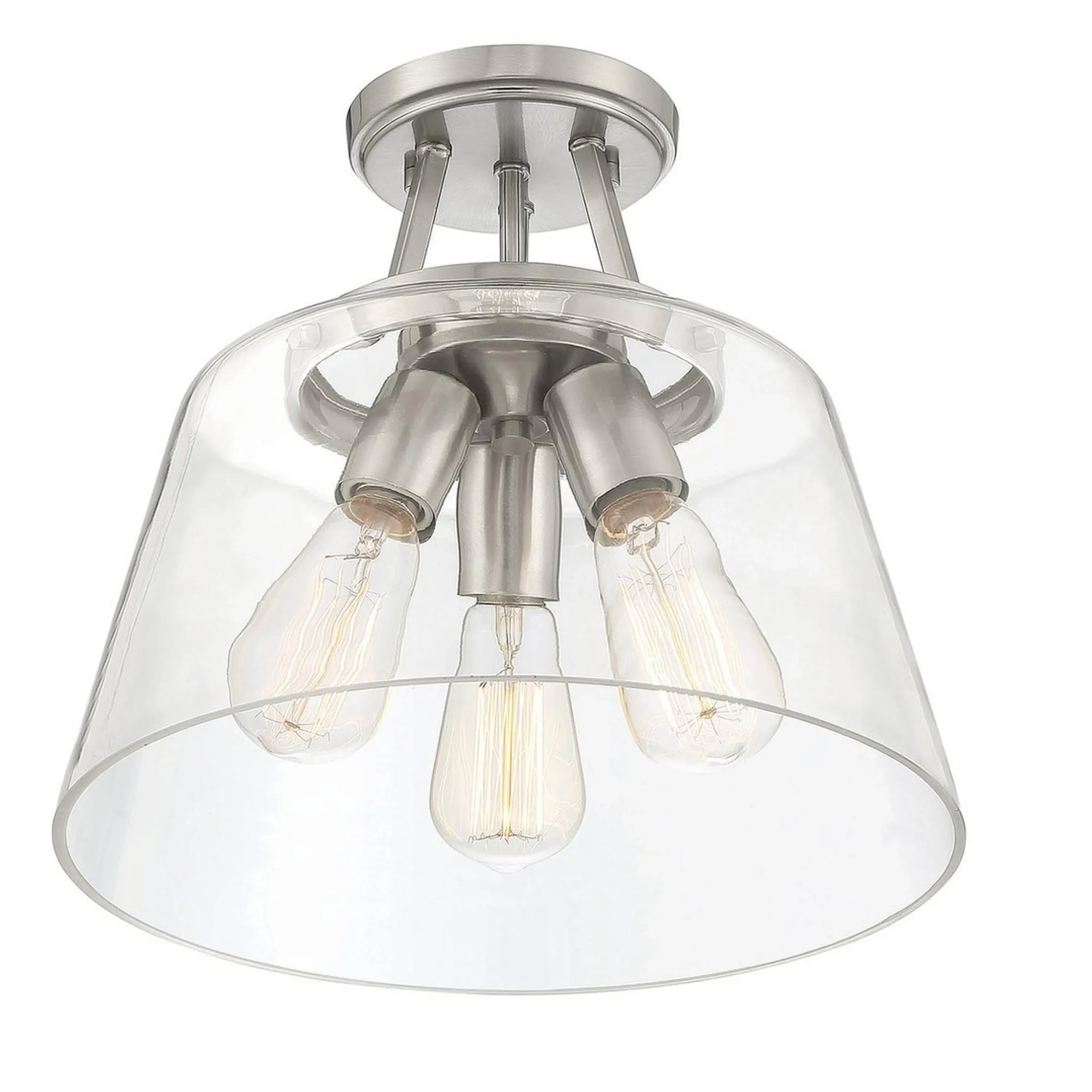 T Bar Taper Semi-Flush Ceiling Light