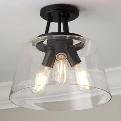 T Bar Taper Semi-Flush Ceiling Light