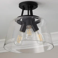 T Bar Taper Semi-Flush Ceiling Light