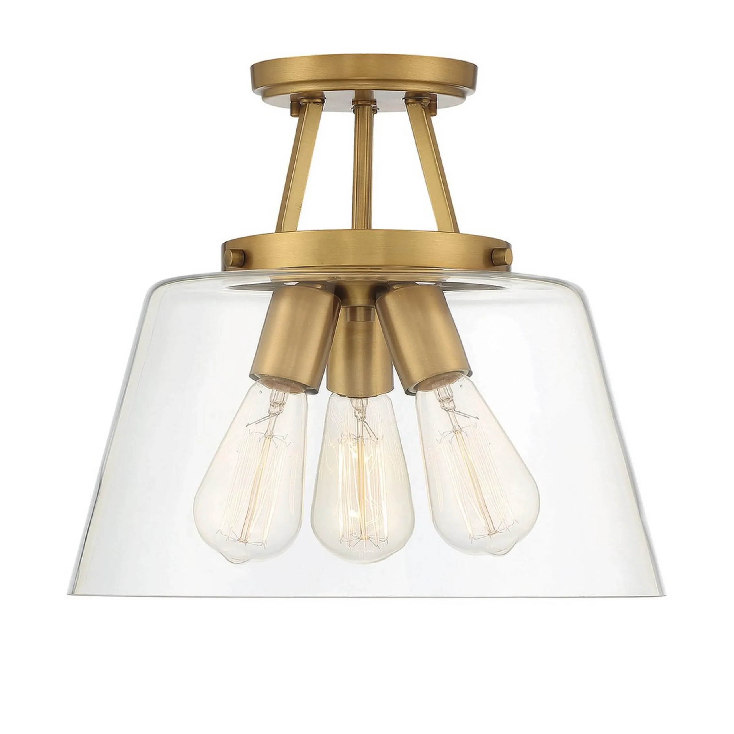 T Bar Taper Semi-Flush Ceiling Light