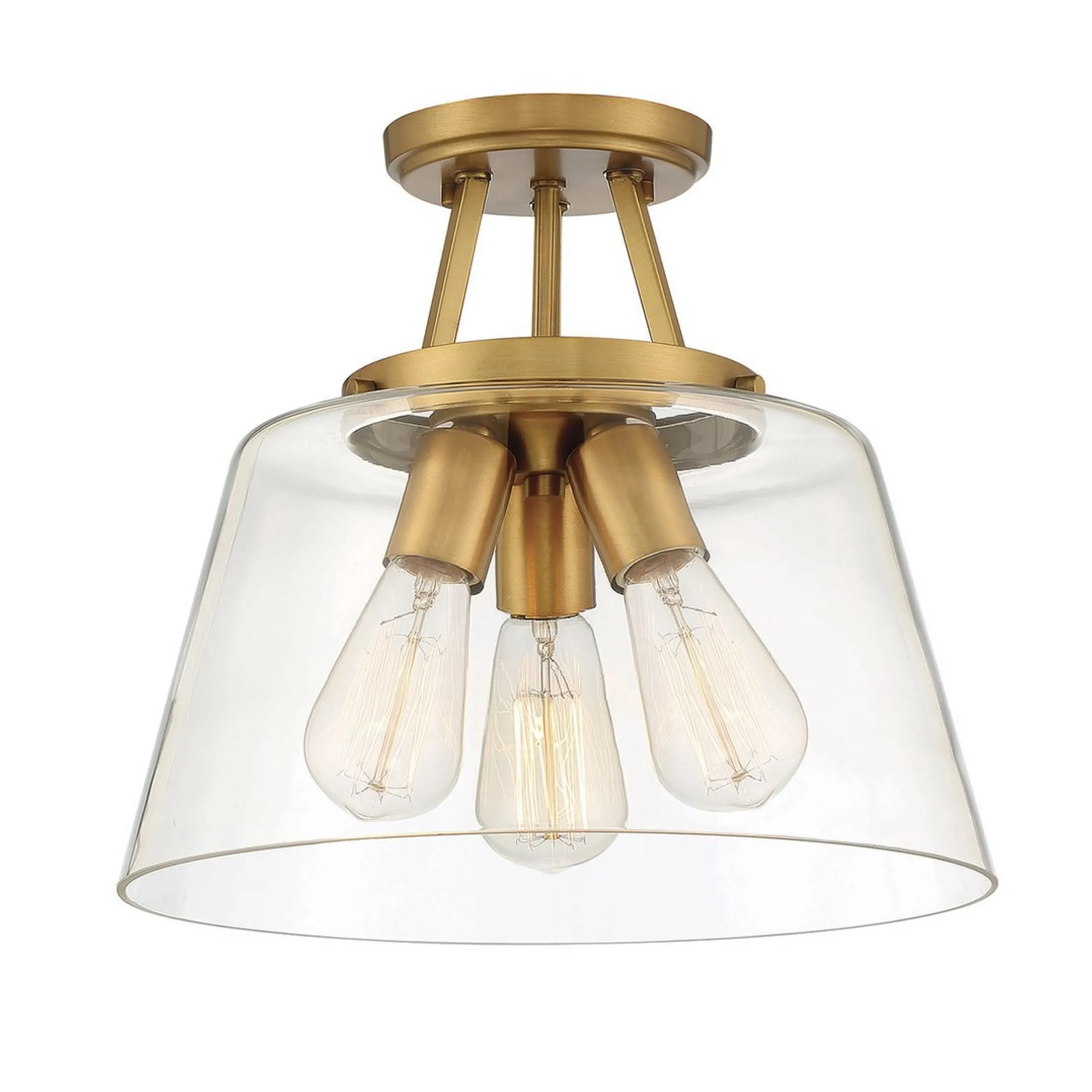 T Bar Taper Semi-Flush Ceiling Light