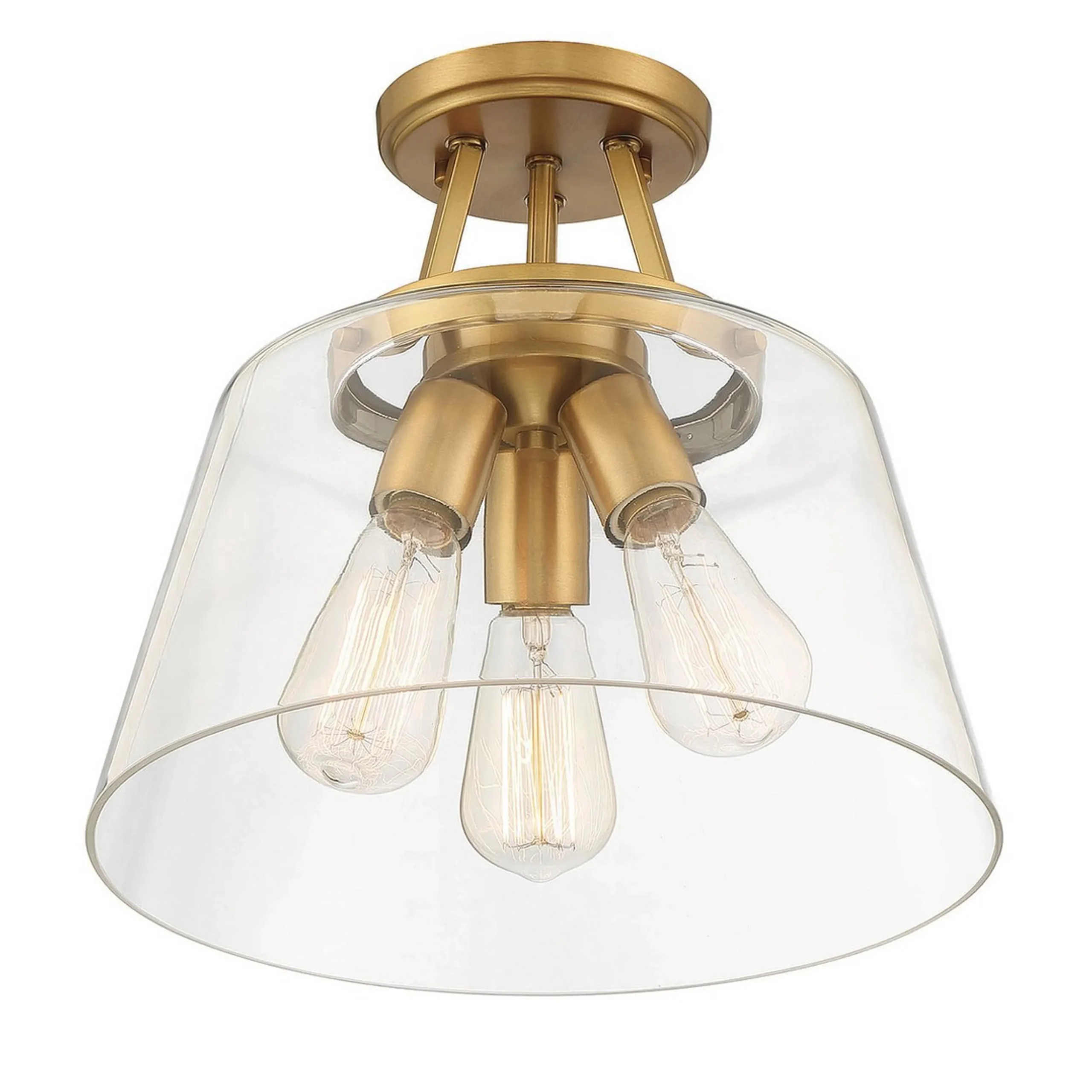 T Bar Taper Semi-Flush Ceiling Light