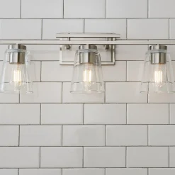 T Bar Taper Vanity Light - 3 Light