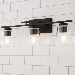 T Bar Taper Vanity Light - 3 Light