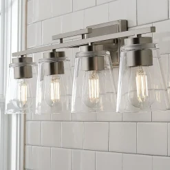 T Bar Taper Vanity Light - 4 Light