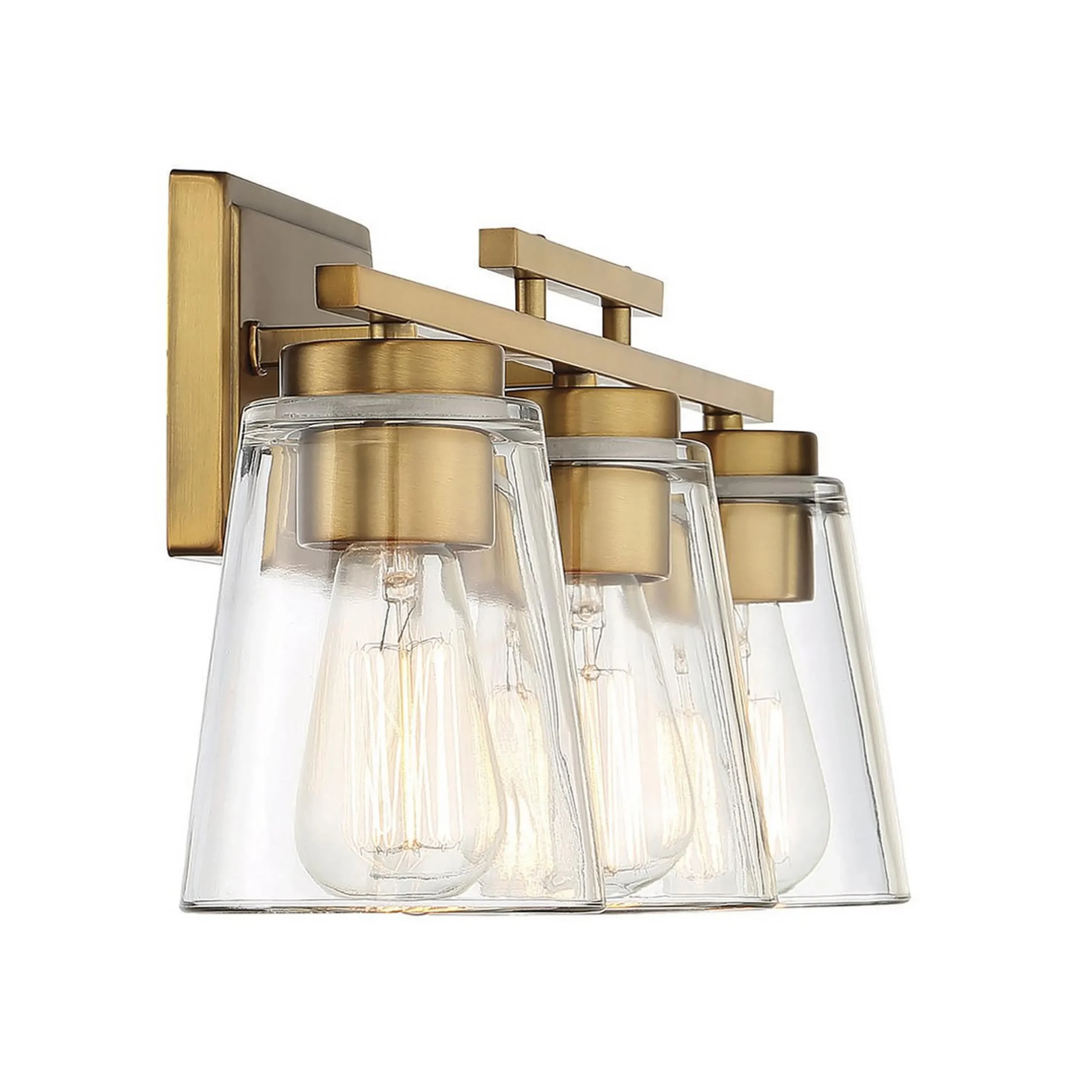 T Bar Taper Vanity Light - 3 Light