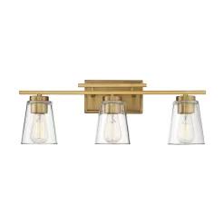 T Bar Taper Vanity Light - 3 Light