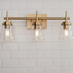 Tapered Spike Vanity Light - 3 Light
