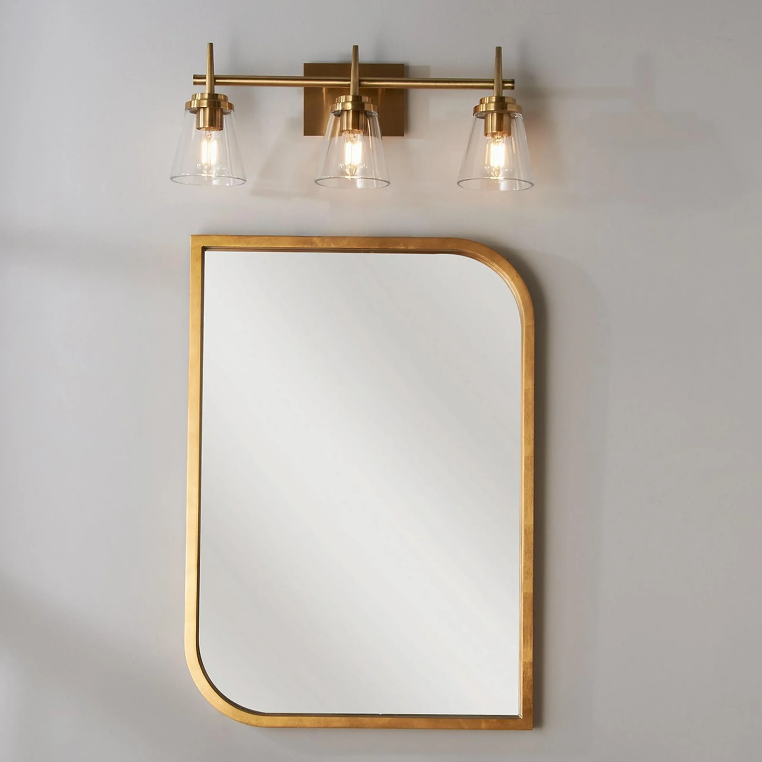 Tapered Spike Vanity Light - 3 Light