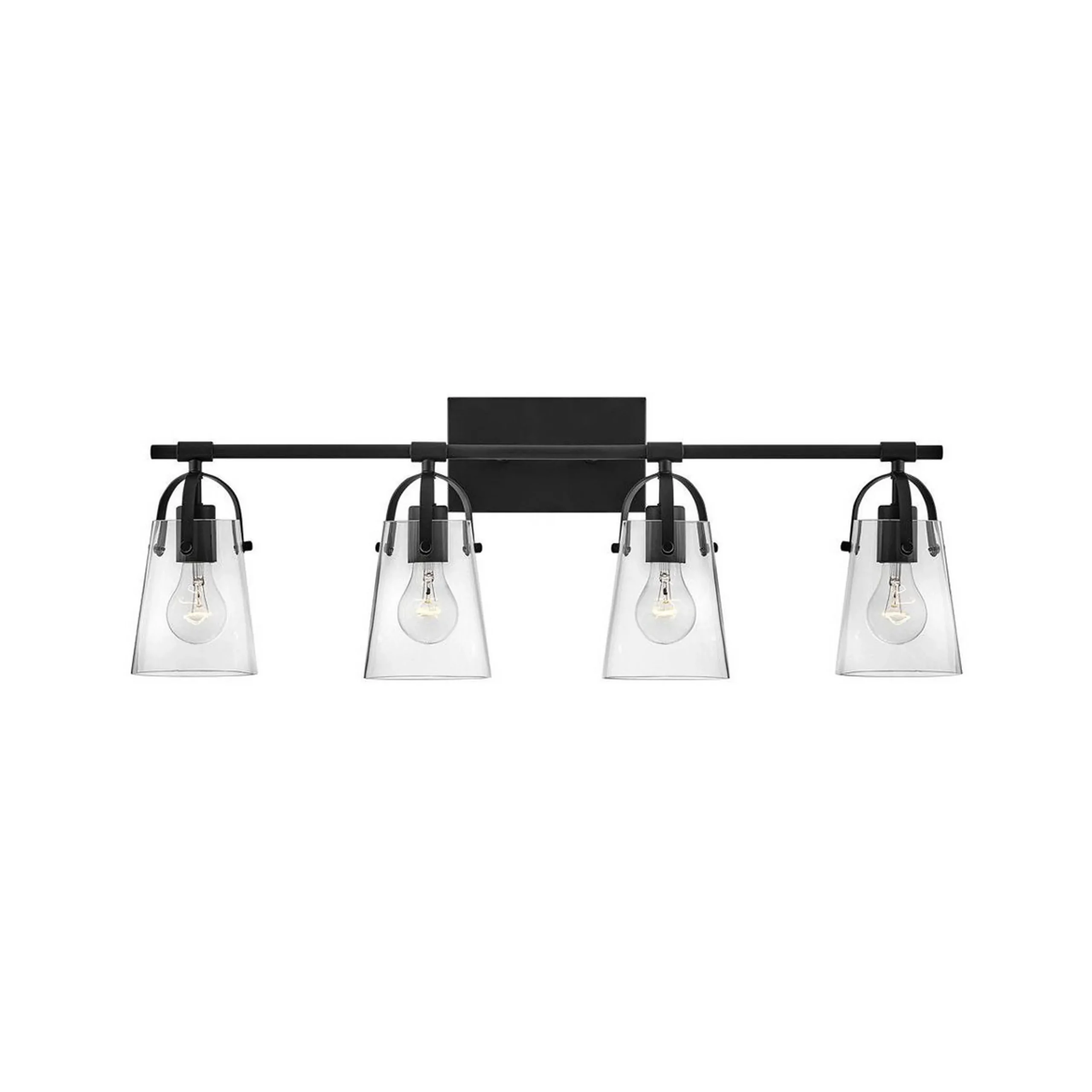 Tapered Strap Vanity Light - 4 Light