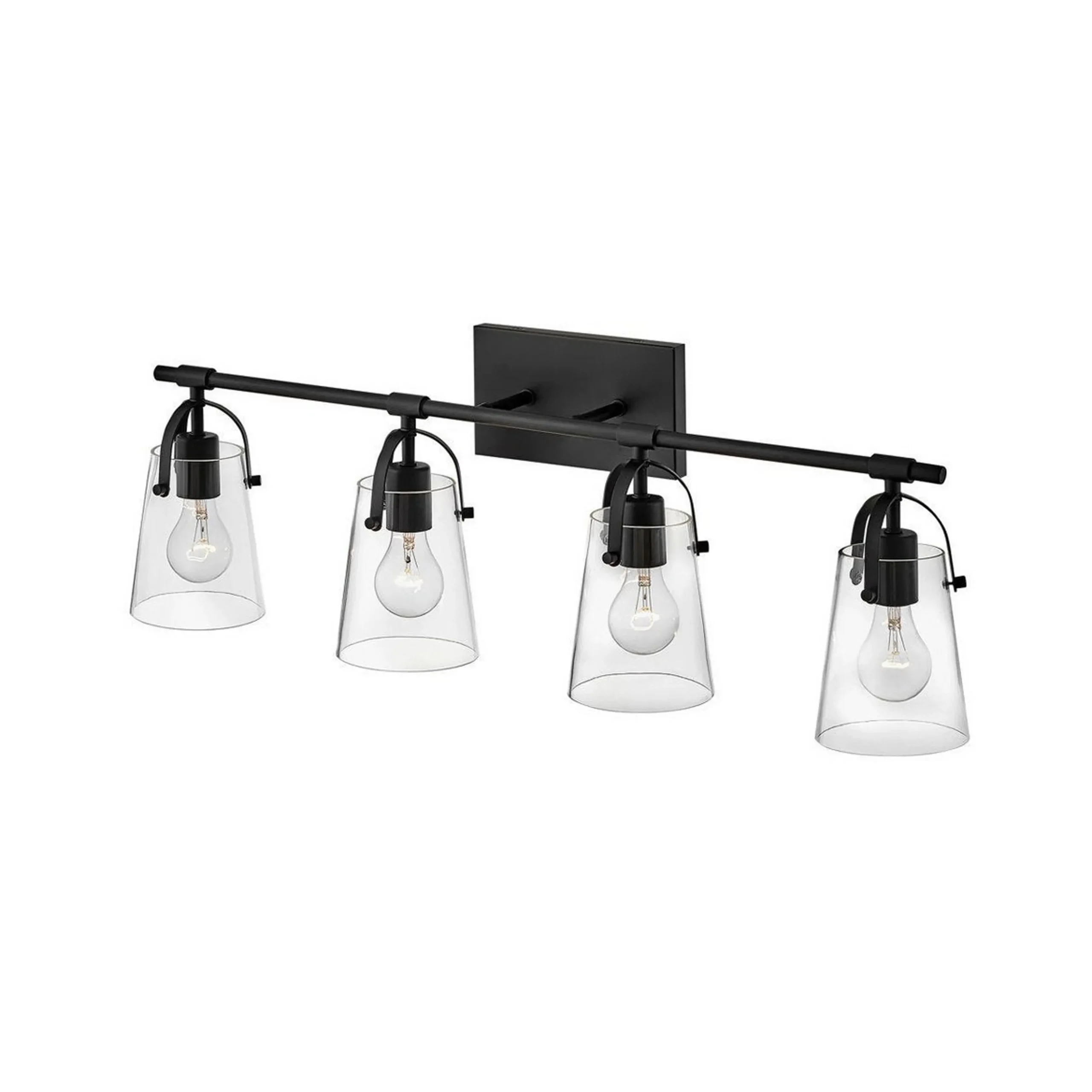 Tapered Strap Vanity Light - 4 Light