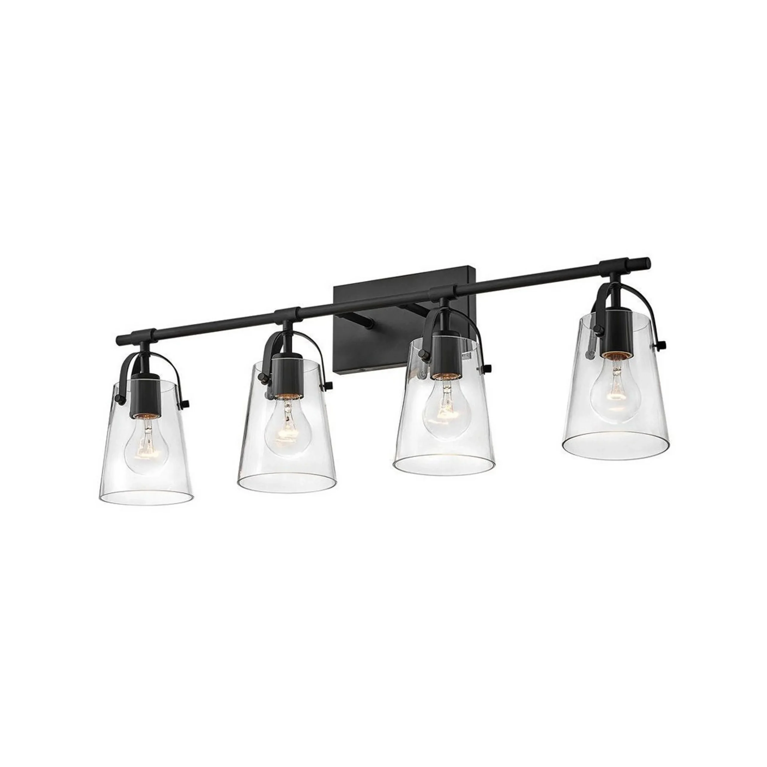 Tapered Strap Vanity Light - 4 Light