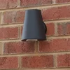 Tapered Top Outdoor Wall Sconce