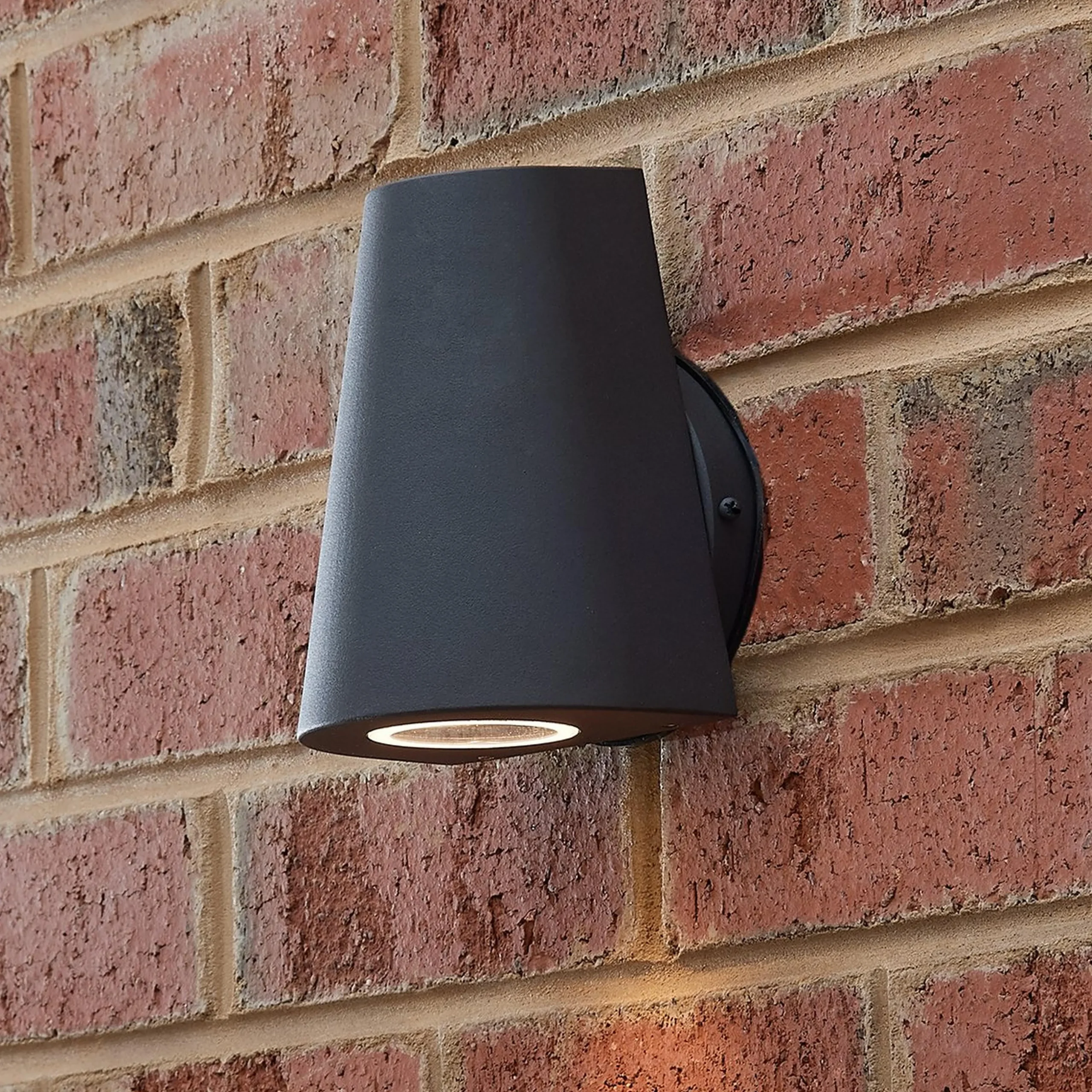Tapered Top Outdoor Wall Sconce