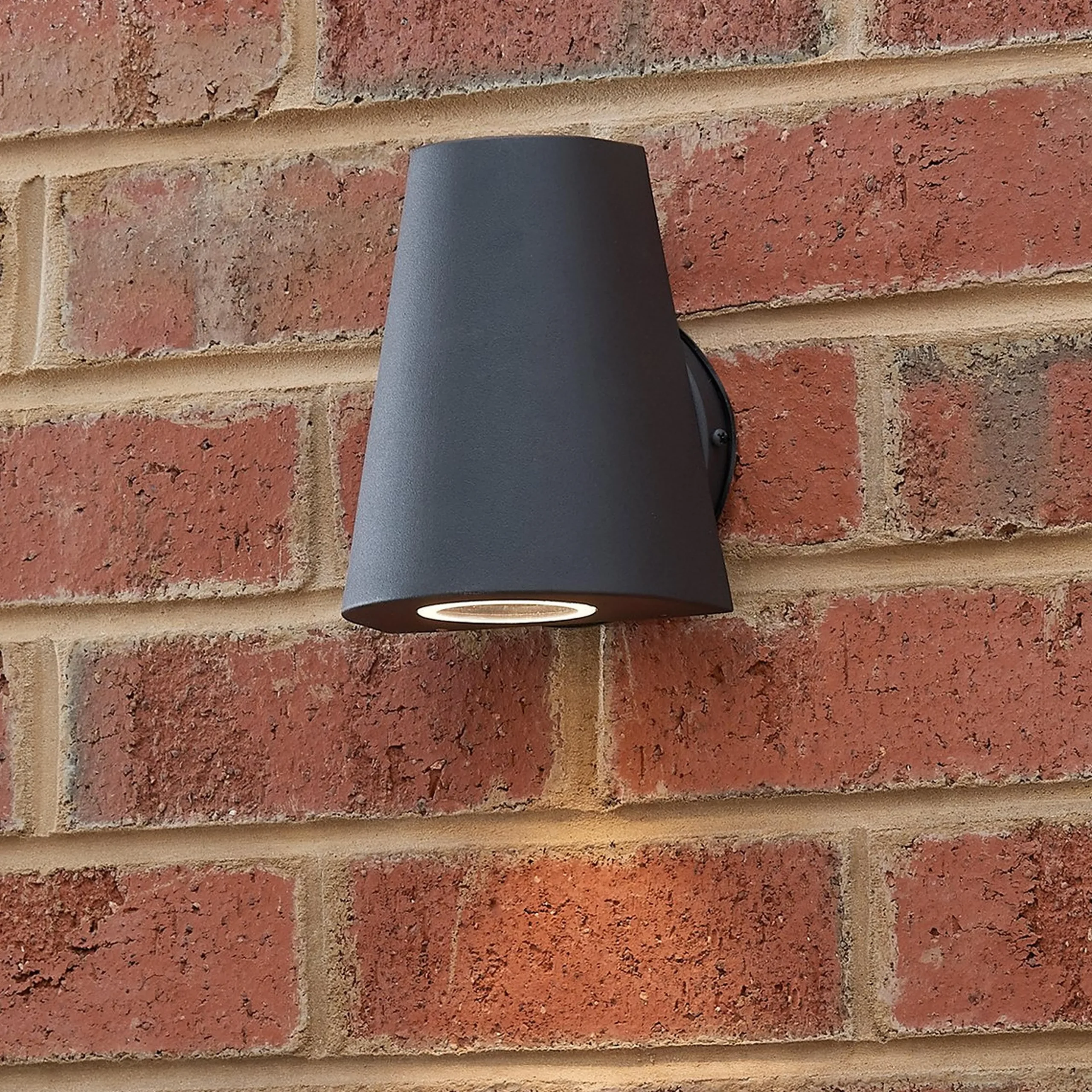 Tapered Top Outdoor Wall Sconce