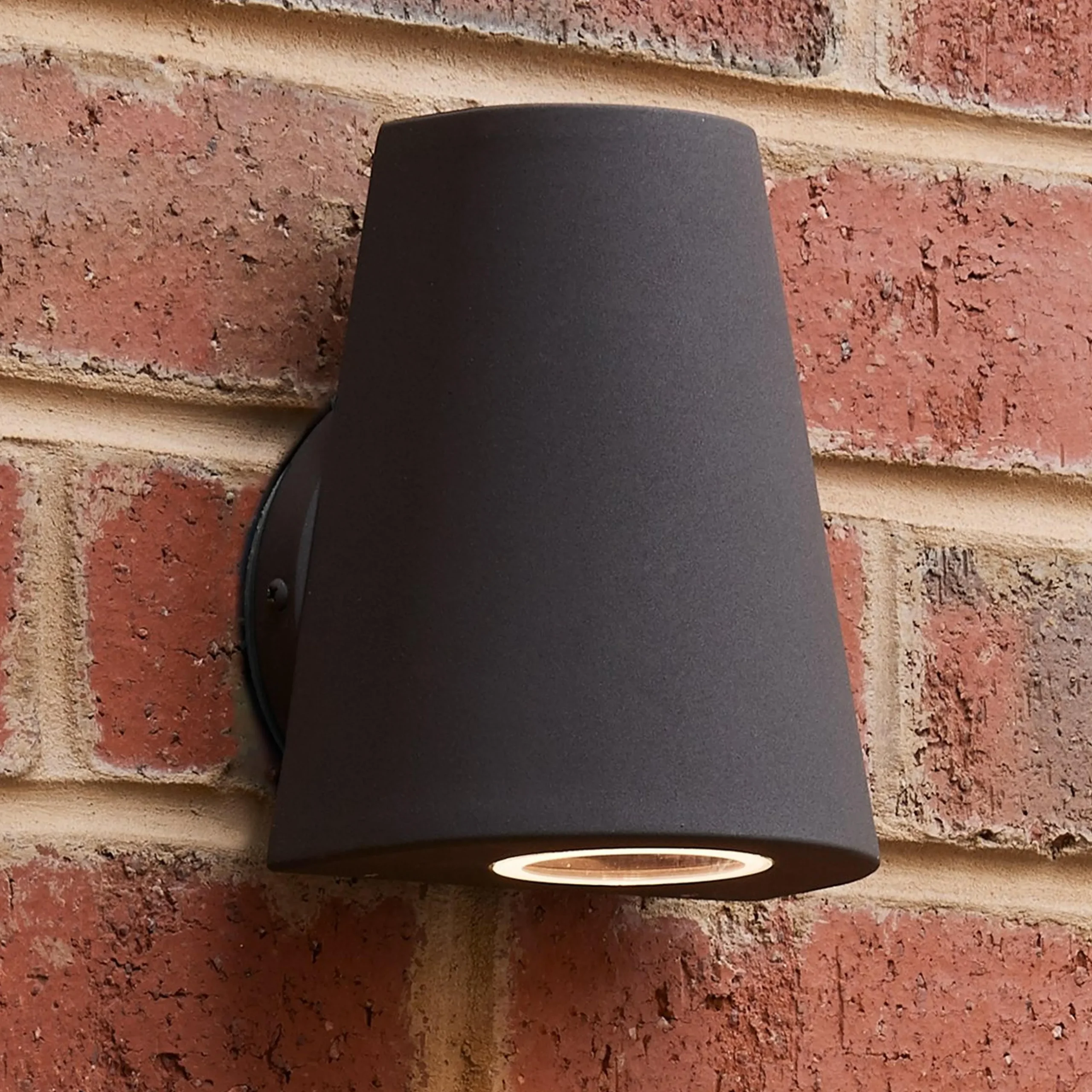 Tapered Top Outdoor Wall Sconce