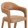 Tati Leather Bar Stool