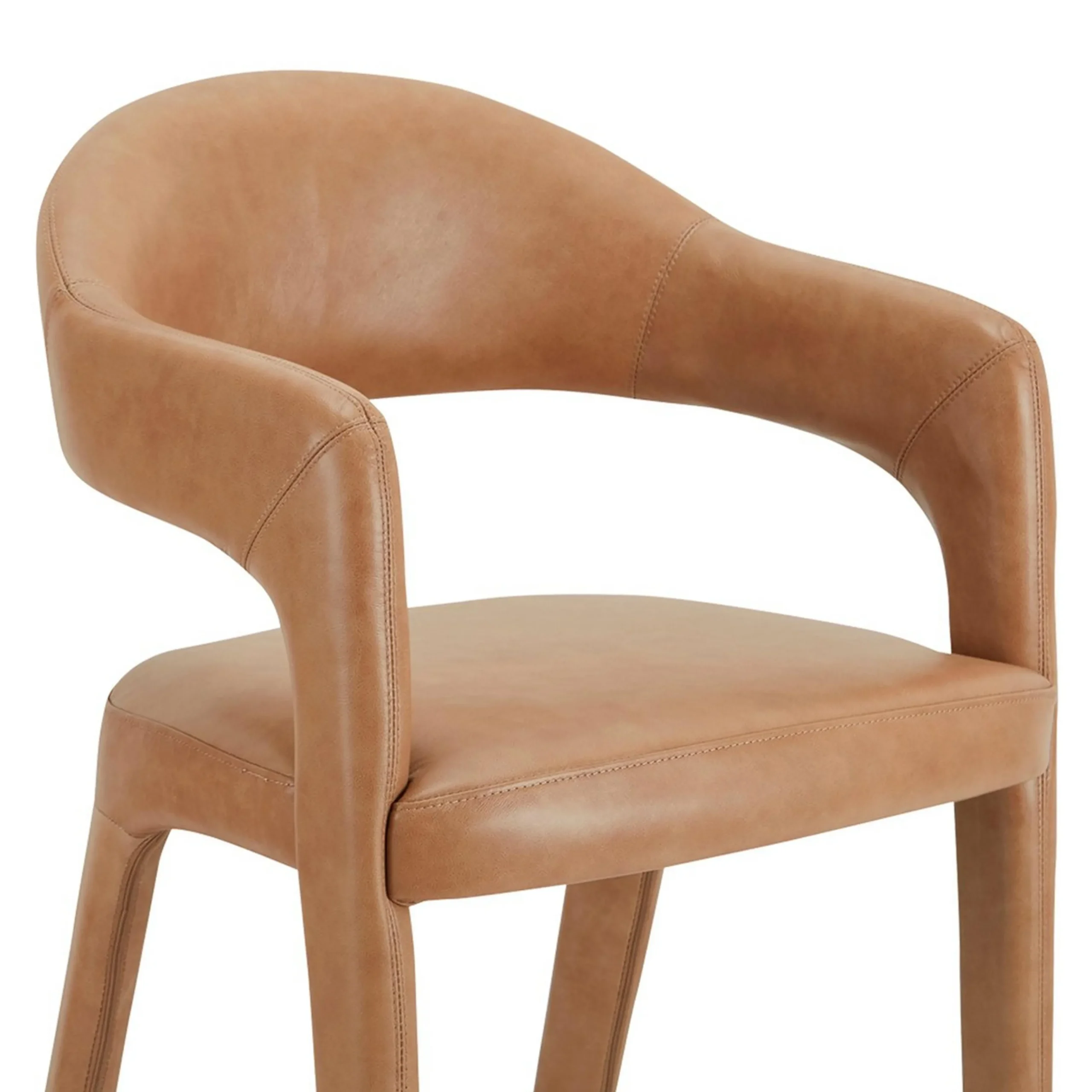 Tati Leather Bar Stool