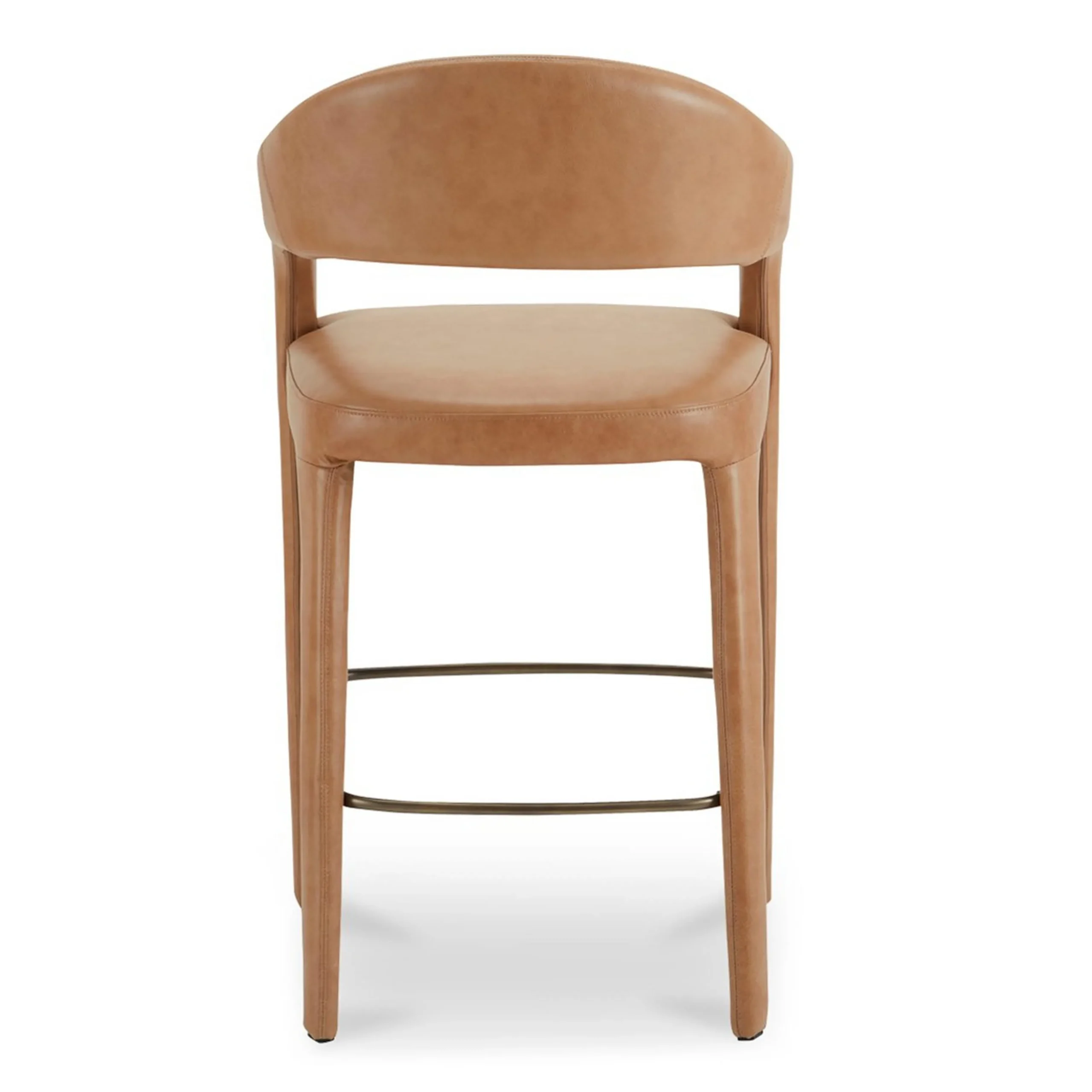 Tati Leather Bar Stool