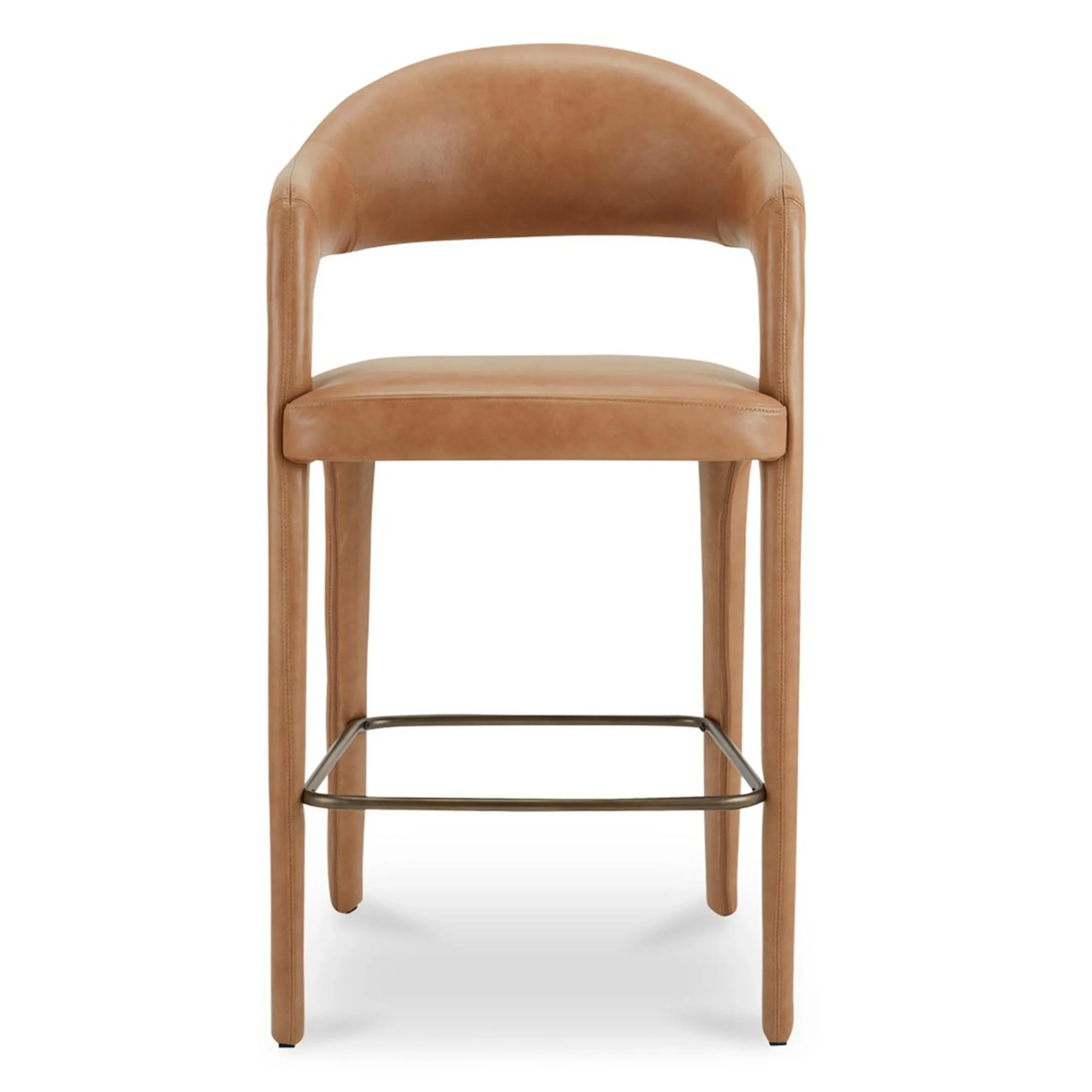 Tati Leather Bar Stool