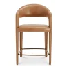 Tati Leather Counter Stool