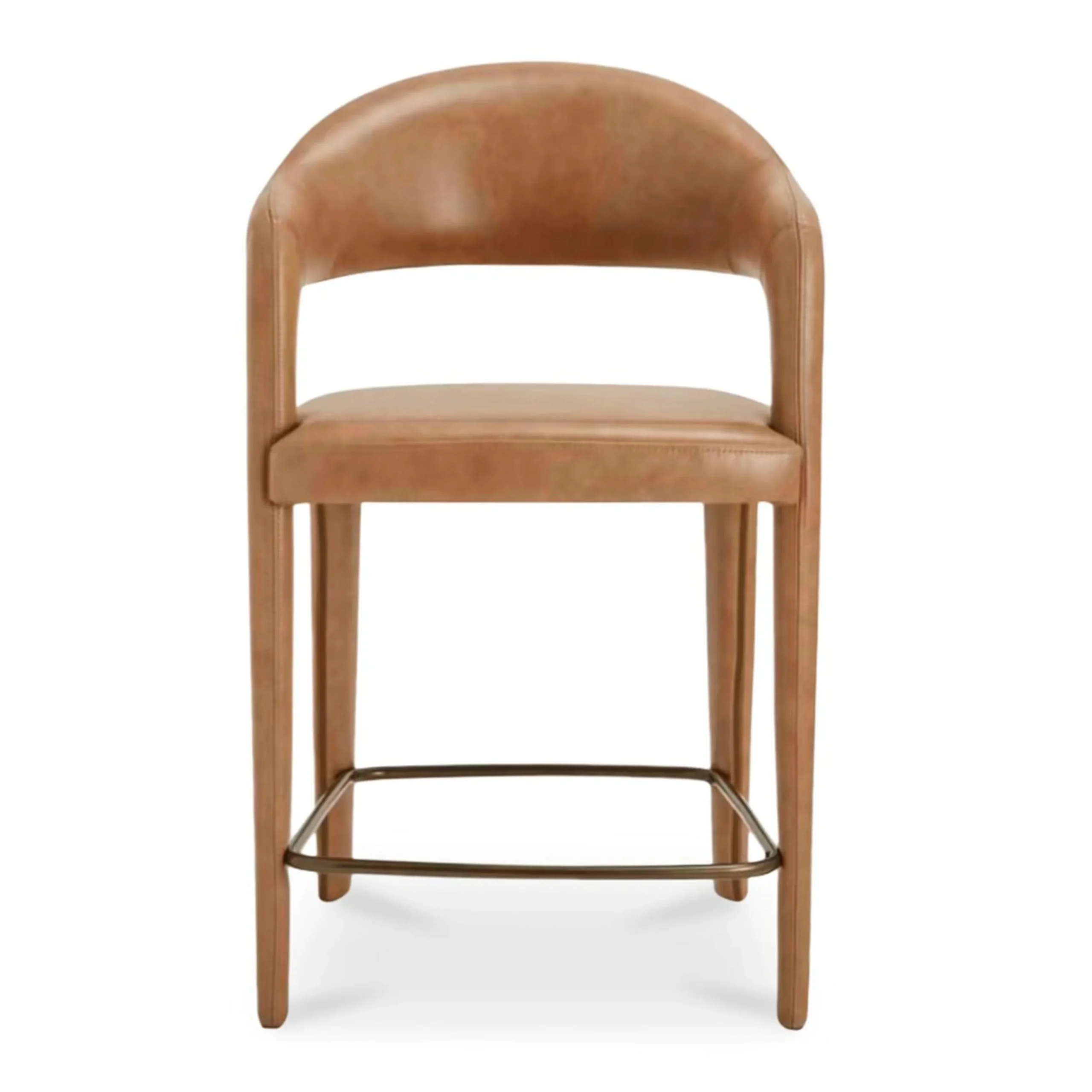 Tati Leather Counter Stool