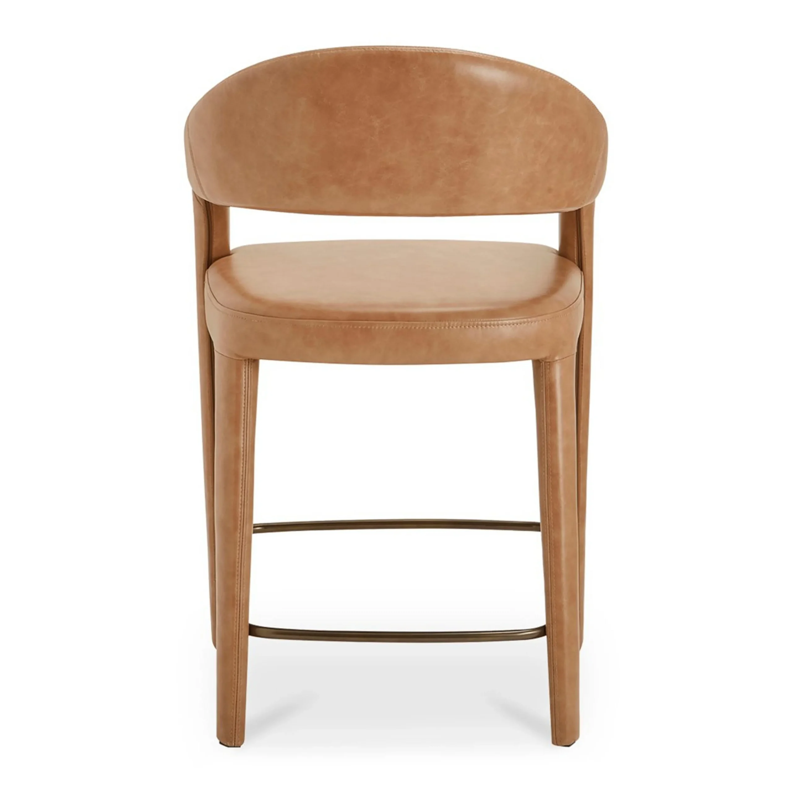 Tati Leather Counter Stool