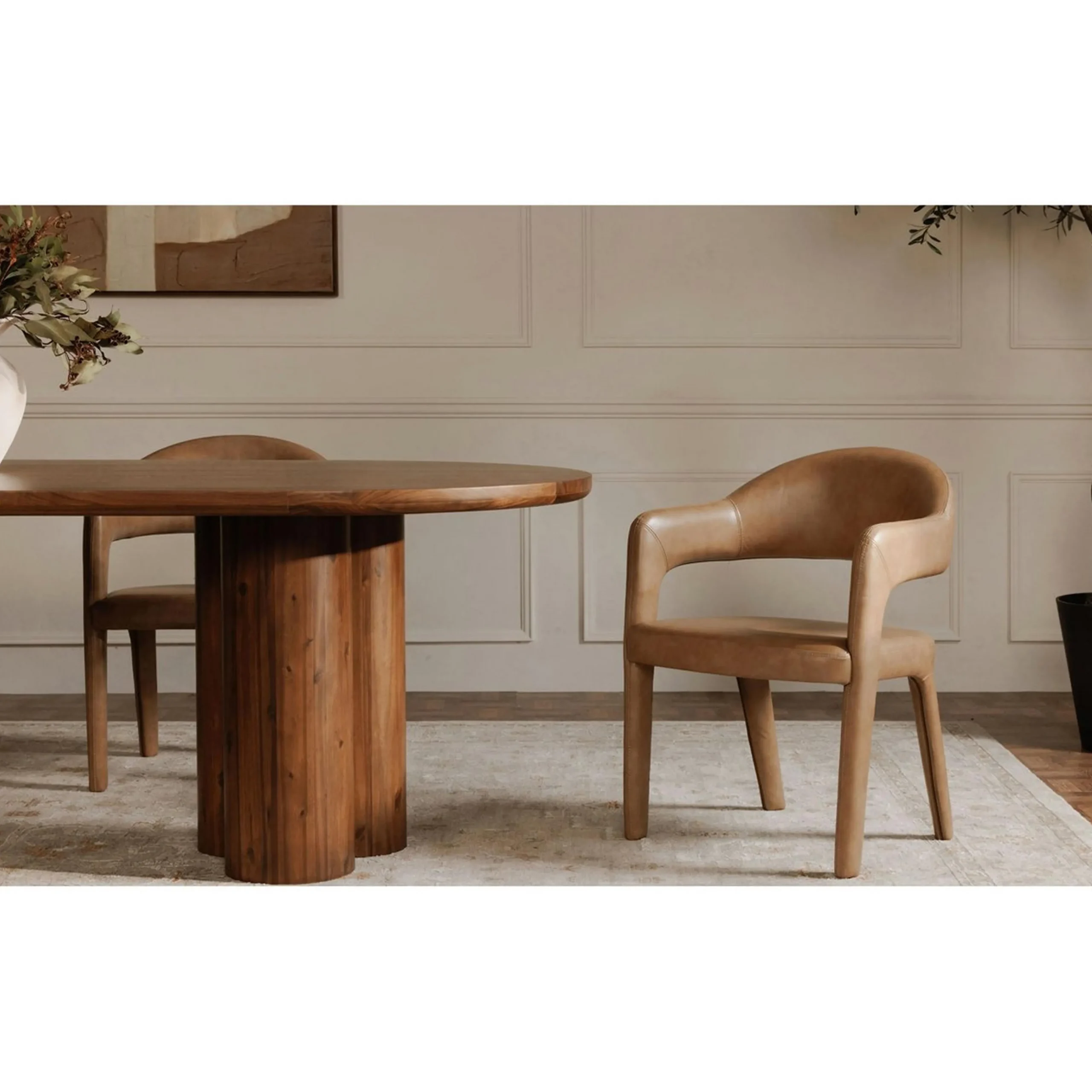 Tati Leather Dining Chair