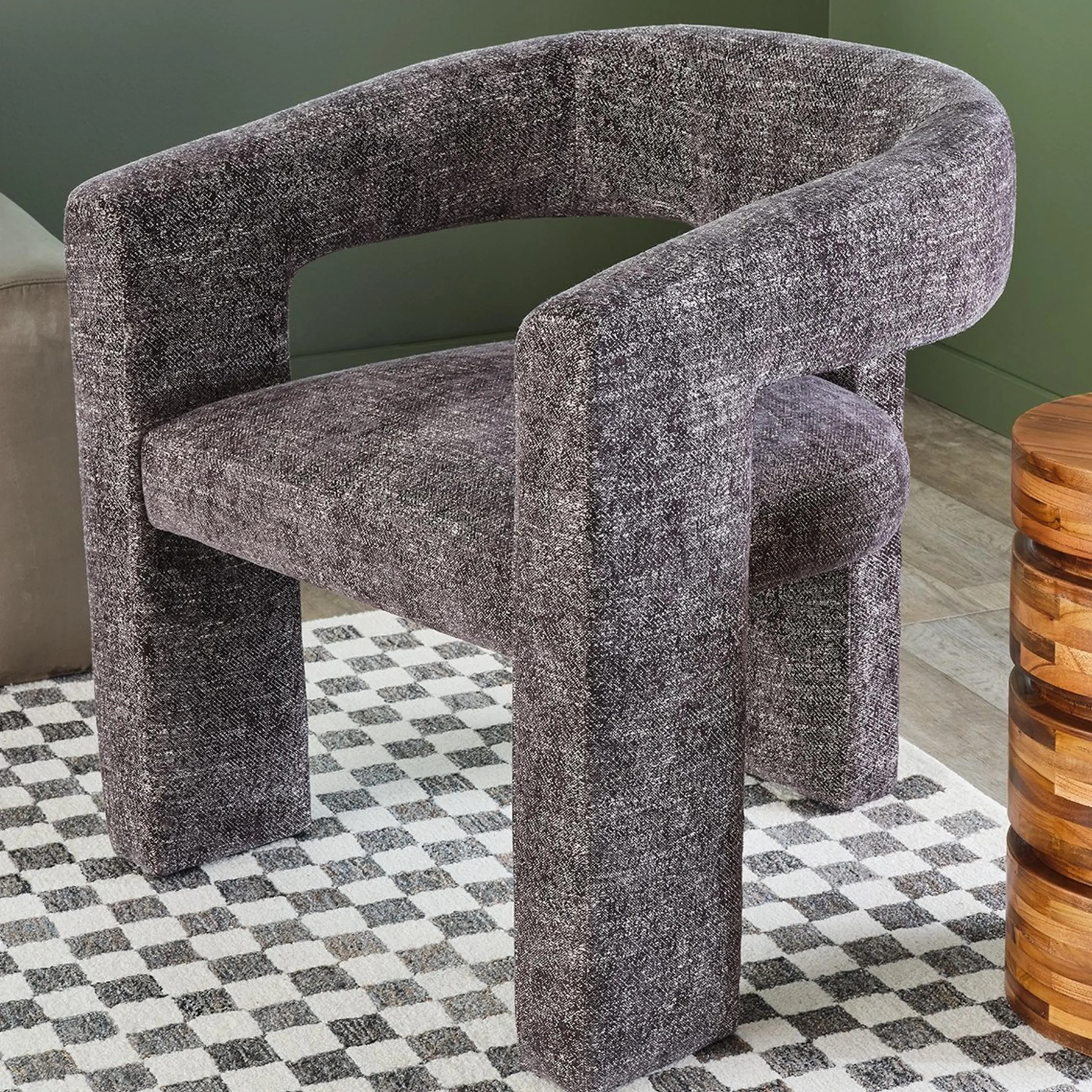 Telos Accent Chair - Tweed
