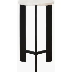 Thiago End Table - Marble