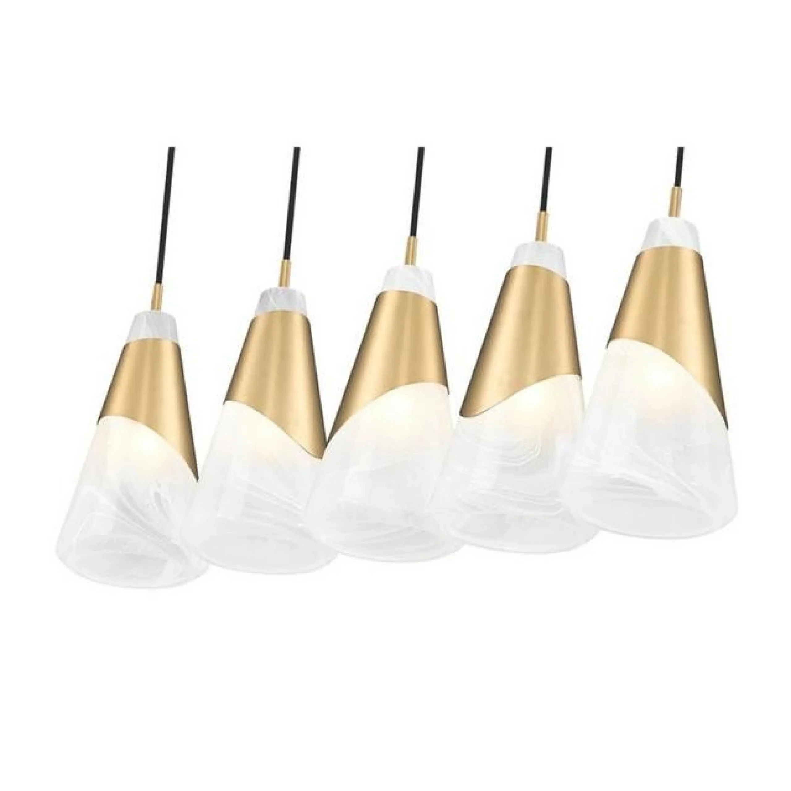 Thrace Linear Island Chandelier