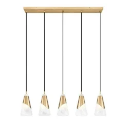 Thrace Linear Island Chandelier
