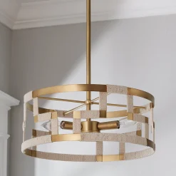 Threaded Grid Convertible Ceiling Light