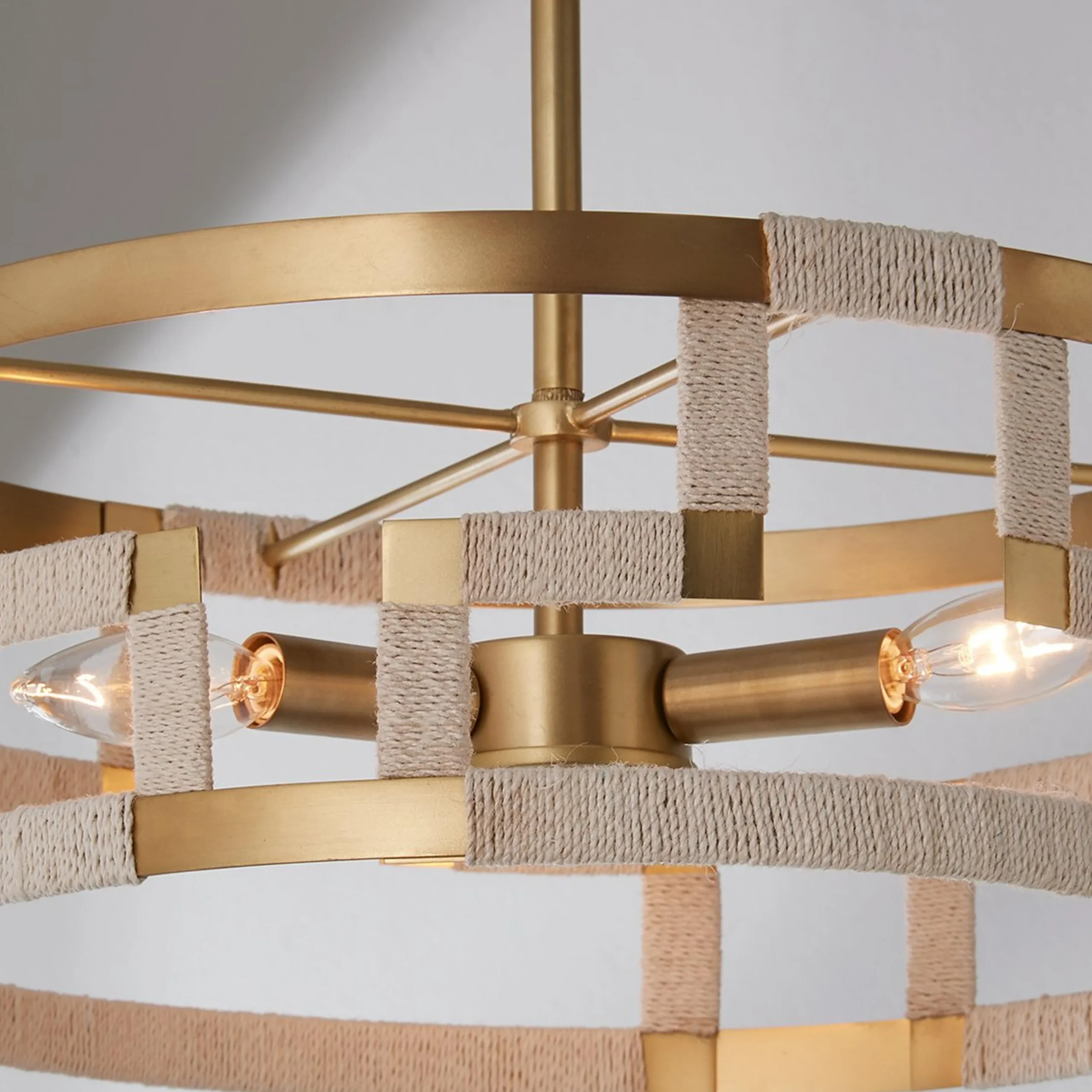 Threaded Grid Convertible Ceiling Light